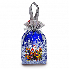 Под. Мороз и Дети Синий (лессированный текстиль, матовый)  (М1200С9101)